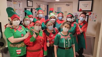 Elf Day at Milliner House care home